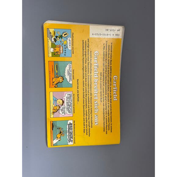 Breitet Sich Aus Garfield German Edition Vintage Comic Book - Picture 2 of 5